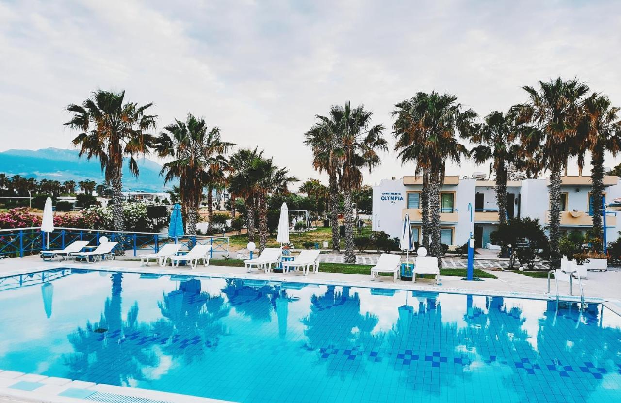 Kos Olympia Apartments At Lambi Beach Bagian luar foto